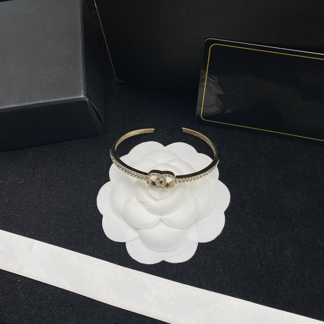 CC Gold Diamond Bracelet