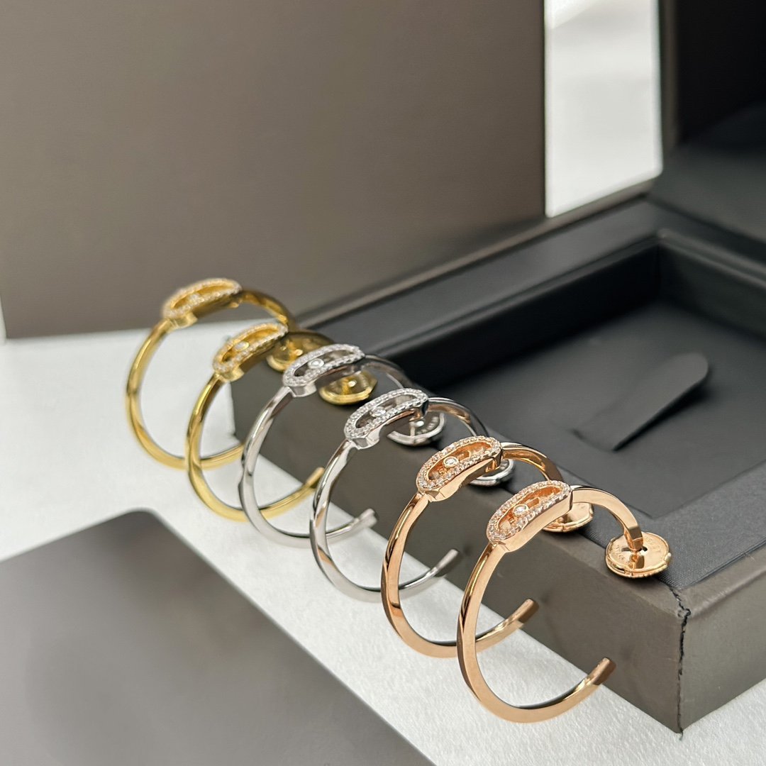 Creoles Move Uno Pm Diamond Earrings