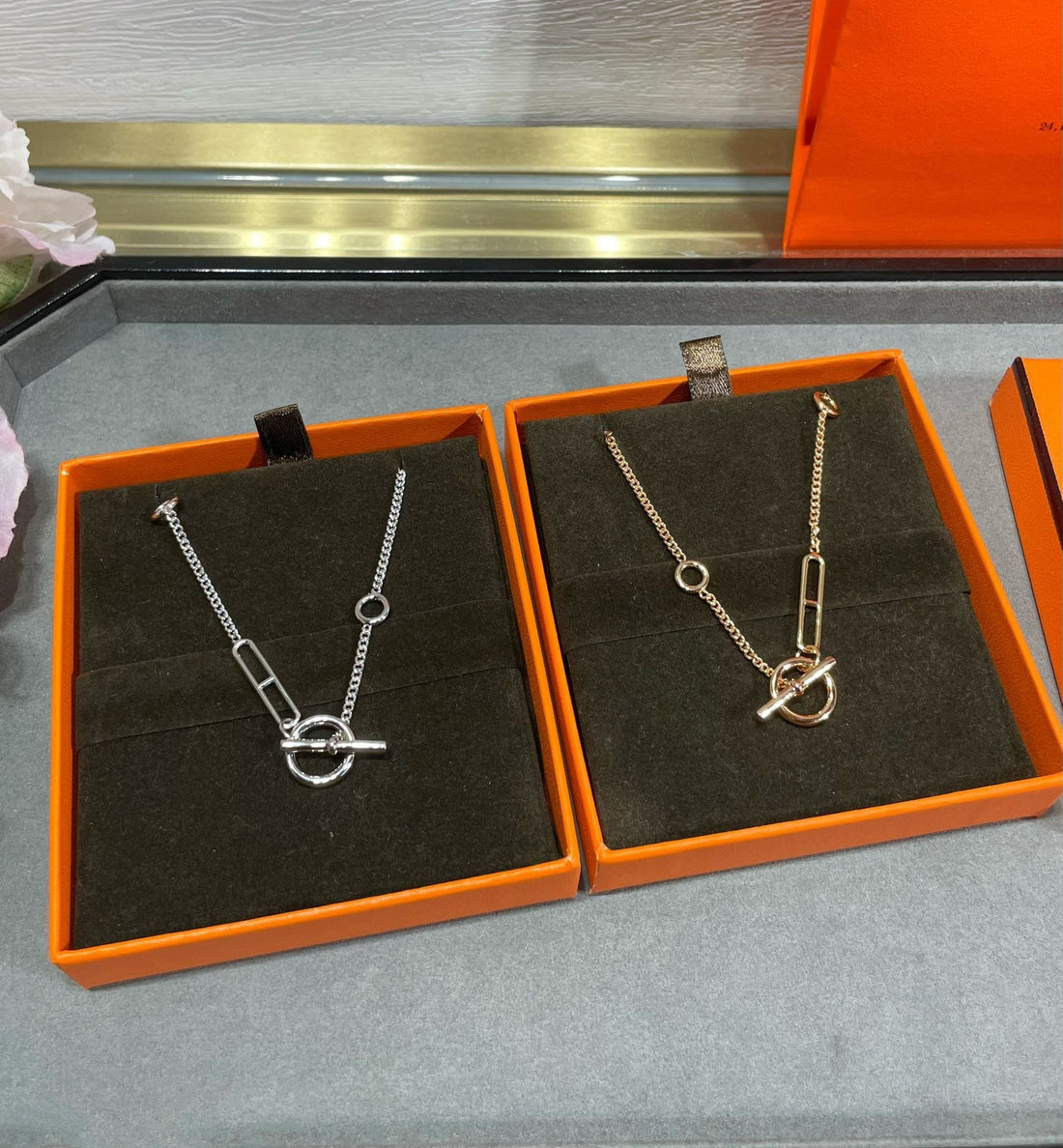 Hm Sterling Silver Chaine D'ancre Heart