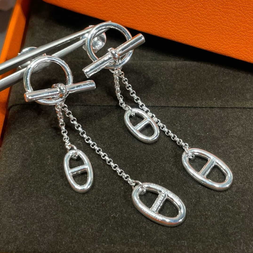 Hm Earrings Farandole Bracelet Silver