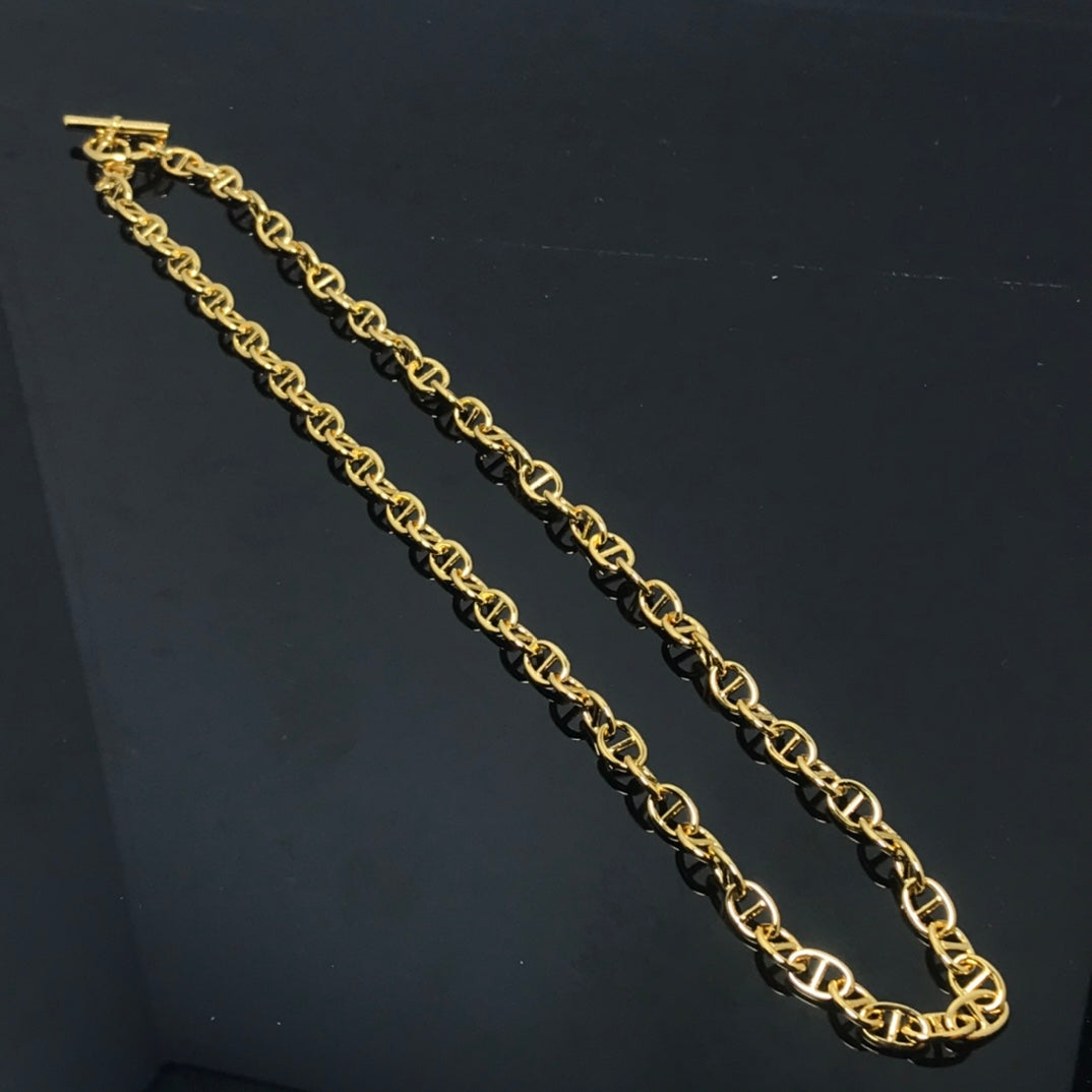 Hm Necklace Arrival Glossy Pig Nose