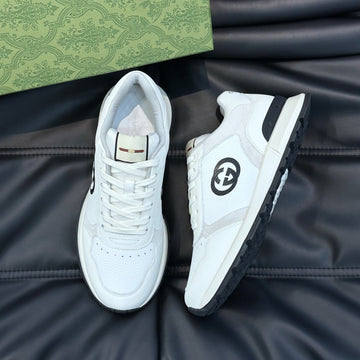 GG Trainers Brown White
