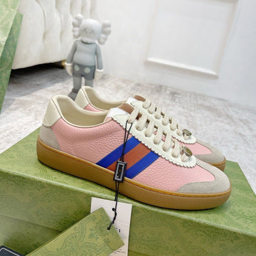 GG Sneakers Ardesia Pink Leather
