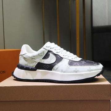 LV Sneaker Monogram Black White