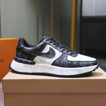 LV Sneaker Monogram White Black