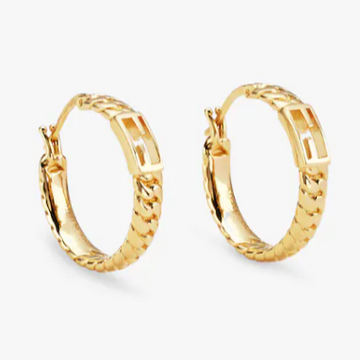 Baguette Small Earrings Gold