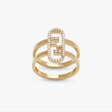 Fen O'lock Gold Diamond Ring
