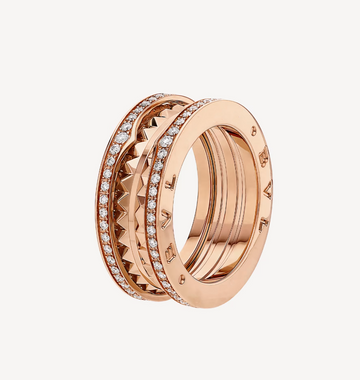 Zero 1 Rock Diamond Pink Gold