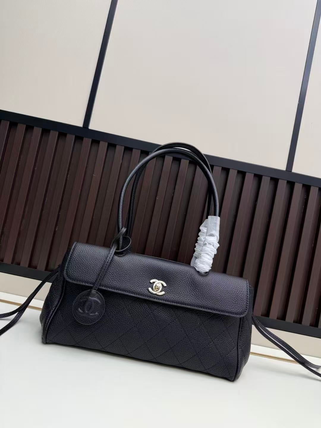 CC Small Tote Bag 30CM Togo Leather