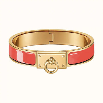 H Ring Lock Bracelet 12MM Red