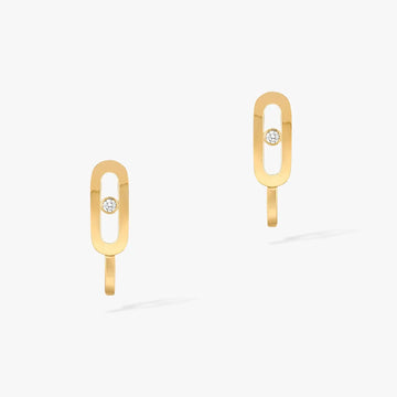 Creoles Move Uno Mini 1 Diamond Earrings