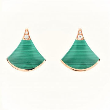 Divas Dream Earrings Pink Gold