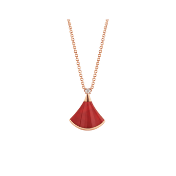 Dream Necklace Carnelian 1 Diamond