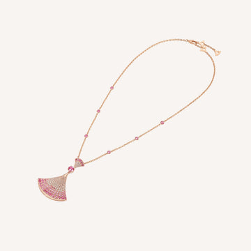 Dream Necklack Diamond Pink Gold