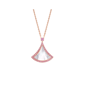 Dream Necklace Mop Diamond Pink