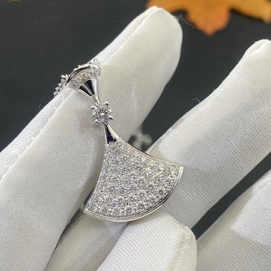 Dream Necklace Silver Full Diamond