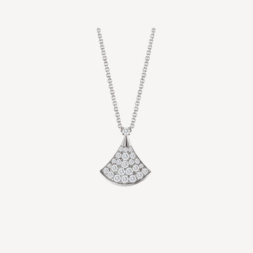 Dream Necklace Silver Diamond
