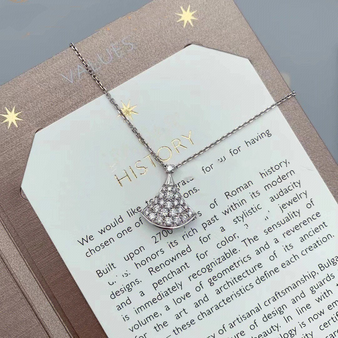 Dream Necklace Silver Diamond