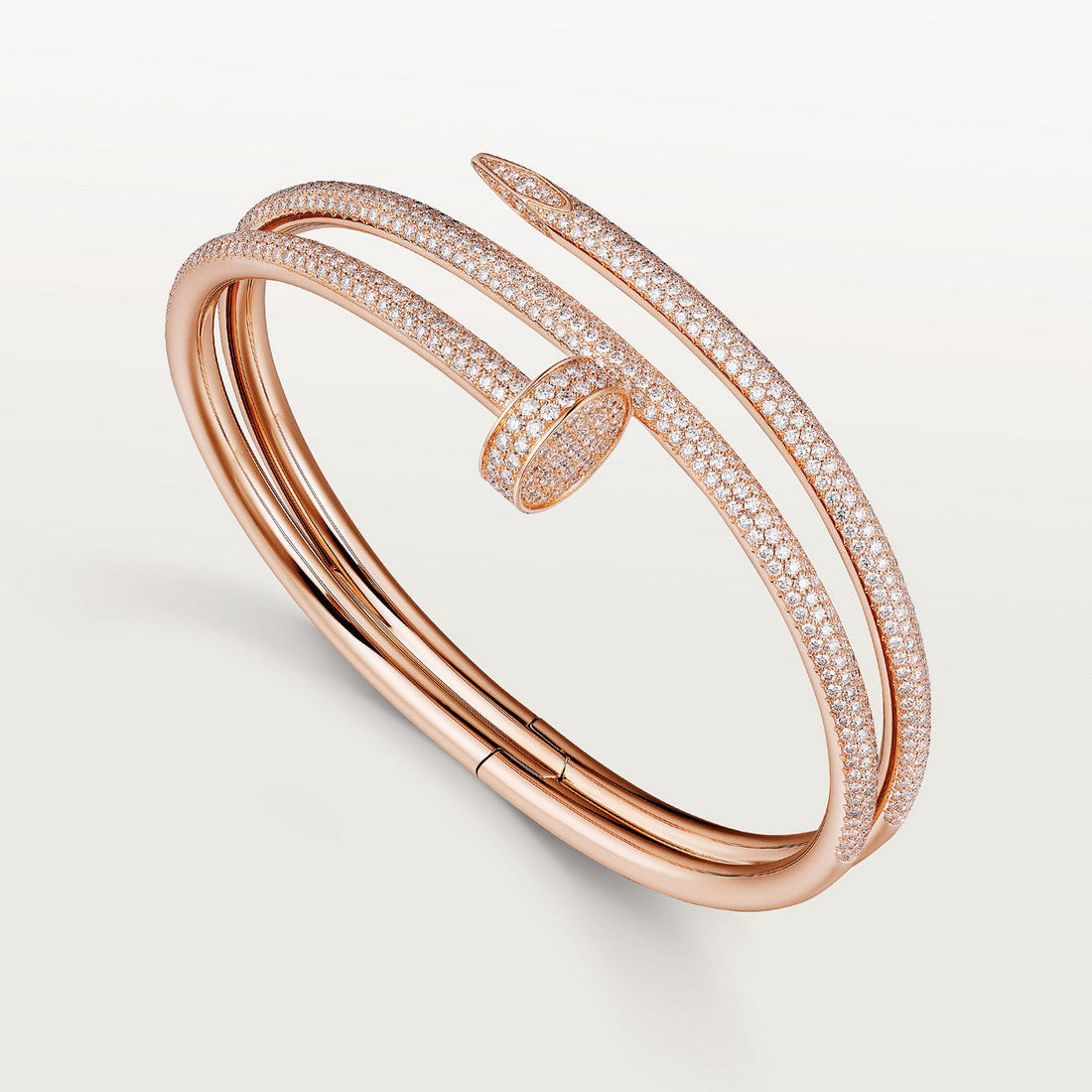 Juste Bracelet 3.5mm Double Row Full Diamond