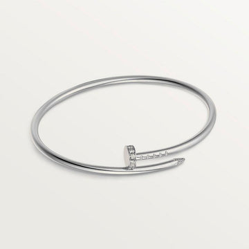 Juste Bracelet 2.5mm Silver Diamond