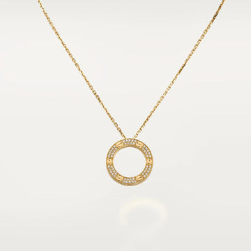 Love Necklace Adjustable Rose Gold