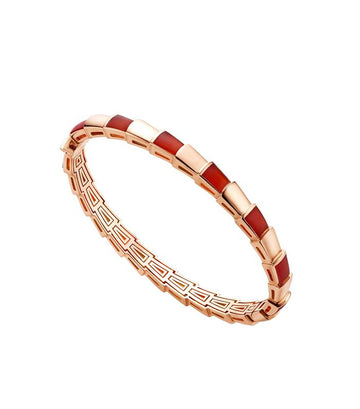 Serpenti Bracelet Pink Gold Rubellite