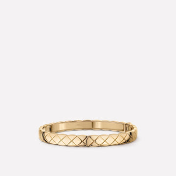 Crush Bracelet Pink Gold Quilted