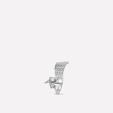 Comete Silver Diamond Ring