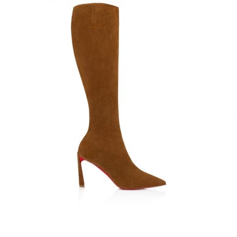 Cl Condora Botta 85 Mm Boots Veau Velours Rhea