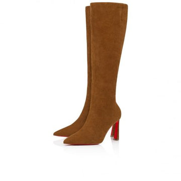 Cl Condora Botta 85 Mm Boots Veau Velours Rhea
