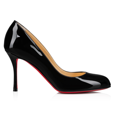 Cl Dolly Pumps 100MM Patent Leather Black