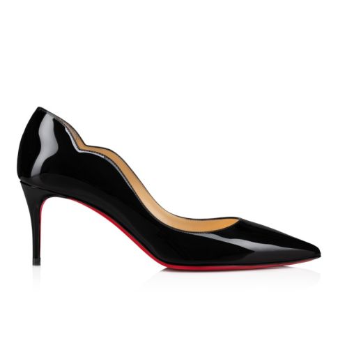 Cl Hot Chick 70 Mm Pumps Patent Leather Black