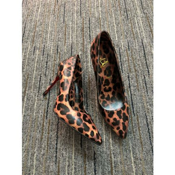 Cl Kate Pumps 85MM Calf Leather Leopard