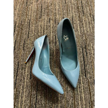 Cl Kate Pumps 85MM Patent Leather Blue
