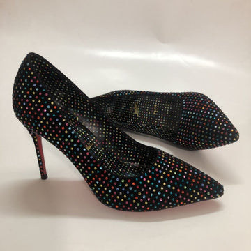 Cl Kate Strass Pumps Suede Multicolor