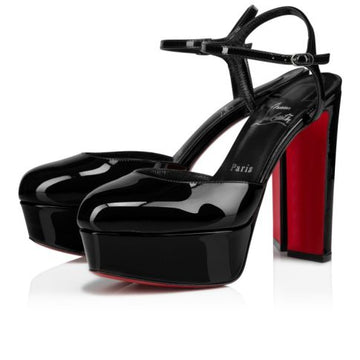 Cl Loo Pump 130 Mm Pumps Patent Leather Black