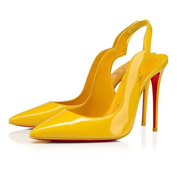 Cl Pumps Hot Chick 100 Mm Sol/Lin Sol Patent Leather