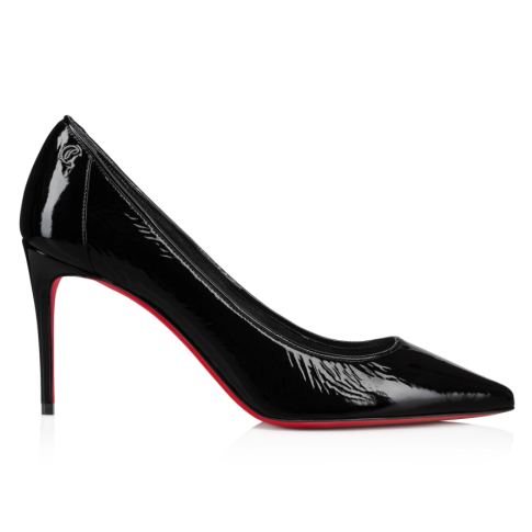 Cl Sporty Kate 100 Mm Pumps Vog Patent Leather Black