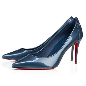 Cl Sporty Kate Pumps 85MM Patent Leather Blue