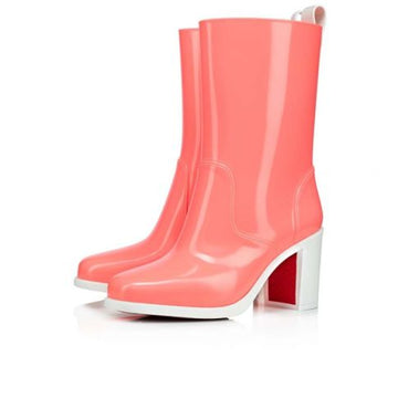 Cl Tall Boot 70MM Version Bubble Gum Pvc