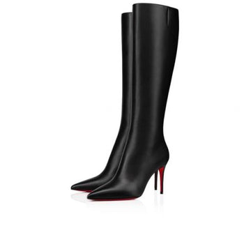 Cl Tall Boot Kate Botta 85 Mm Black Calf