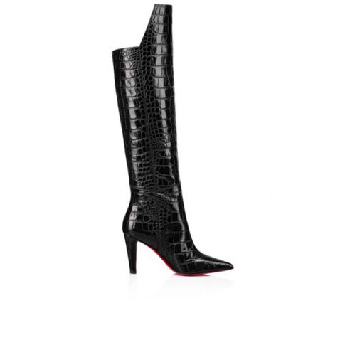 Cl Tall Boot Slimini Botta 85 Mm Black Calf