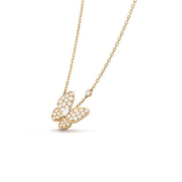 Butterfly Diamond Necklace