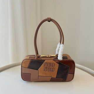 Miu Miu Valentine's Day Limited Bag Suede Mix Leather