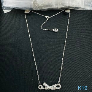 Panthère De Cartier Silver Necklace