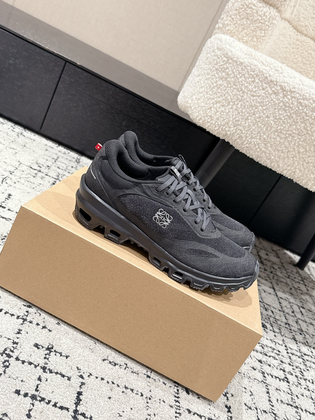 Loewe Ballet Runner 2.0 Sneaker Black Mesh 500512