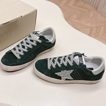 Golden Goose 2025 Sneaker Green Mix Silver Suede 426917