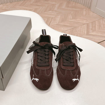 Puma X Balenciaga Speedcat Sneaker Coffee Brown Suede 565087