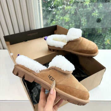 Ugg Australian Shepherd Theia Warm Brown Wool Suede 525934