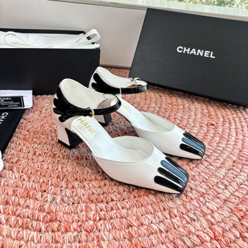 CC 26S Mary Jane Slingback White Sheepskin 648192